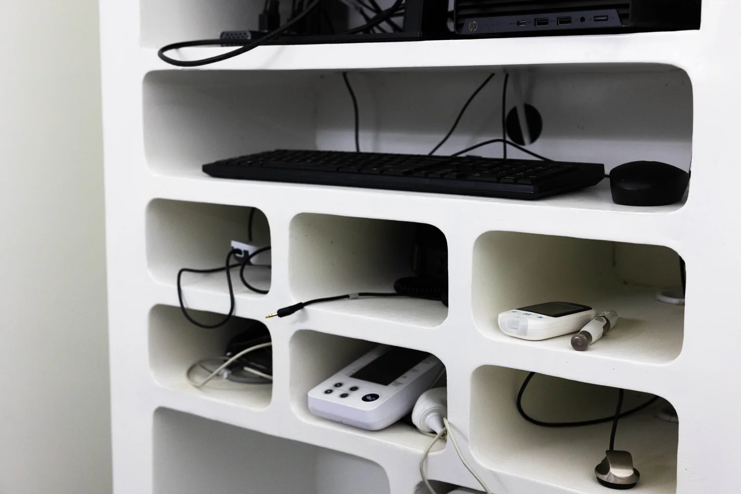 H³ Health Cube being installed at a site